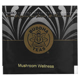 Buddha Teas, Organic Herbal Tea, Mushroom Wellness Blend, Caffeine Free, 18 Tea Bags, 1.14 oz (32 g) - Supply Center USA