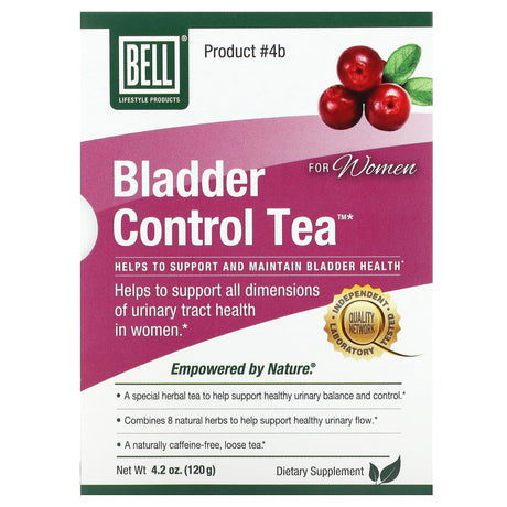 Bell Lifestyle, Bladder Control Tea, For Women, Caffeine Free, 4.2 oz (120 g) - Supply Center USA