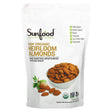 Sunfood, Raw Organic Heirloom Almonds, 8 oz (227 g) - Supply Center USA