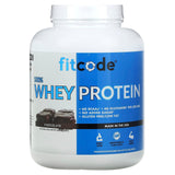 FITCODE, 100% Whey Protein, Chocolate, 5 lb (2.268 kg) - Supply Center USA