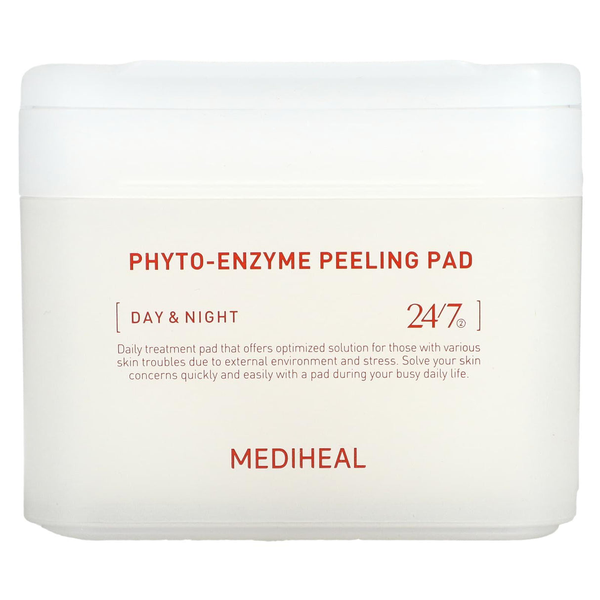 Mediheal, Phyto-Enzyme Peeling Pad, Day & Night, 90 Pads, 6.76 fl oz (200 ml) - Supply Center USA