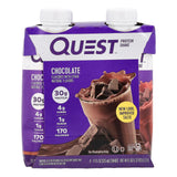 Quest Nutrition, Protein Shake, Chocolate, 4 Shakes, 11 fl oz (325 ml) Each - Supply Center USA