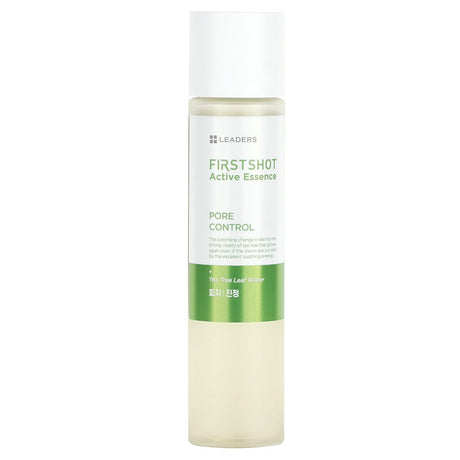 Leaders, First Shot Active Essence, Pore Control, 5.07 fl oz (150 ml) - Supply Center USA