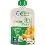 Gerber, Organic for Baby, 2nd Foods, Banana, Mango Puree, 3.17 oz (90 g) - Supply Center USA