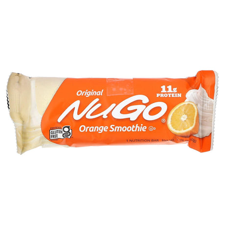 NuGo Nutrition, Orange Smoothie Bars, 15 Bars, 1.76 oz (50 g) Each - Supply Center USA