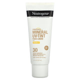 Neutrogena, Purescreen+ Mineral UV Tint Face Liquid with Vitamin E, Medium, SPF 30, 1.1 fl oz (32 ml) - Supply Center USA