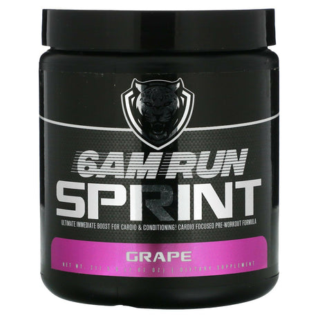 6AM Run, Sprint, Pre-Workout, Fruit Punch, 7.67 oz (217.5 g) - Supply Center USA