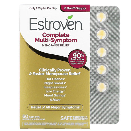 Estroven, Complete Menopause Relief, 28 Vegetarian Caplets - Supply Center USA