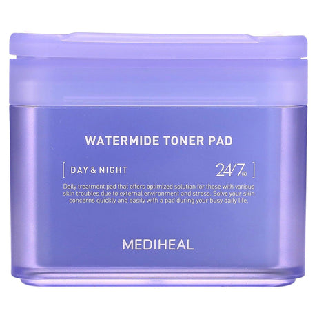 Mediheal, Watermide Toner Pad, 100 Pads, 5.74 fl oz (170 ml) - Supply Center USA