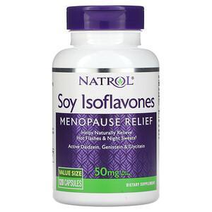 Natrol, Soy Isoflavones, 50 mg, 120 Capsules - Supply Center USA