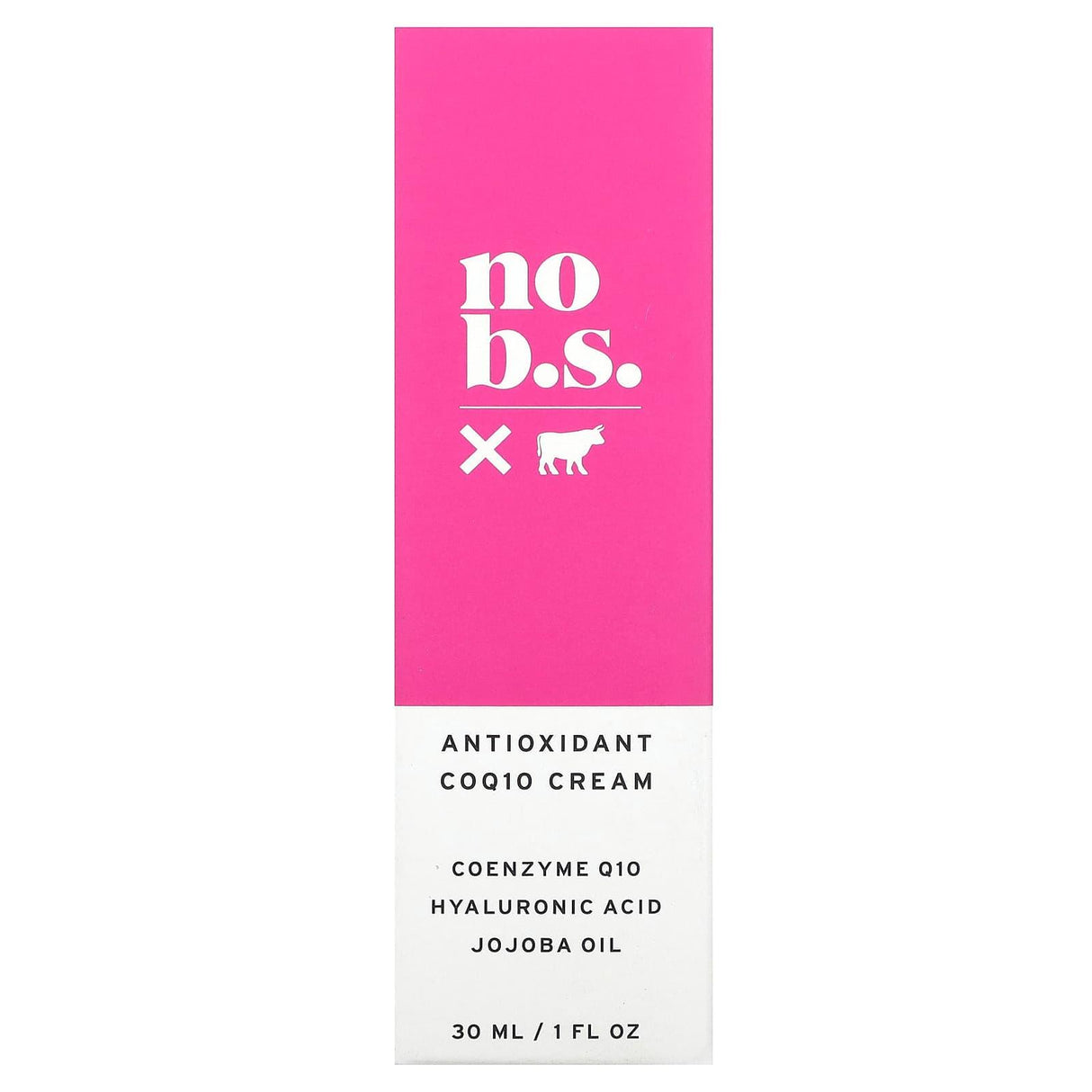 No BS Skincare, Antioxidant COQ10 Cream, 1 fl oz (30 ml) - Supply Center USA