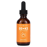 NutraChamps, D3 + K2 Liquid Drops, Unflavored, 2 fl oz (60 ml) - Supply Center USA