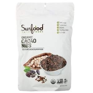 Sunfood, Chocolate Cacao Nibs, 8 oz (227 g) - HealthCentralUSA