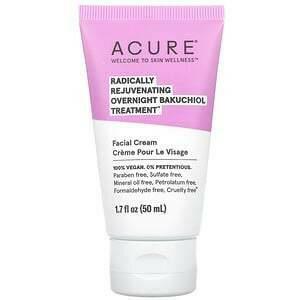 Acure, Radically Rejuvenating Overnight Bakuchiol Treatment, 1.7 fl oz (50 ml) - Supply Center USA