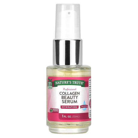 Nature's Truth, Professional Collagen Beauty Serum, Unscented, 1 fl oz (30 ml) - Supply Center USA