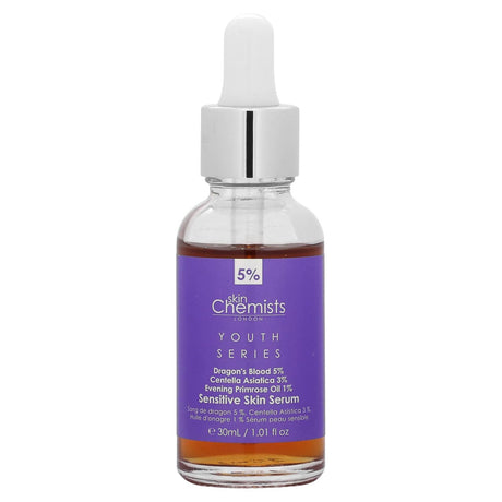 Skin Chemists, Youth Series, Sensitive Skin Serum, 1.01 fl oz (30 ml) - Supply Center USA