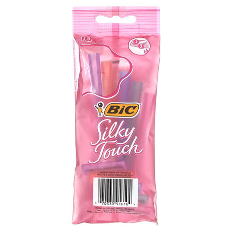 BIC, Silky Touch Disposable Razors, 10 Razors - Supply Center USA