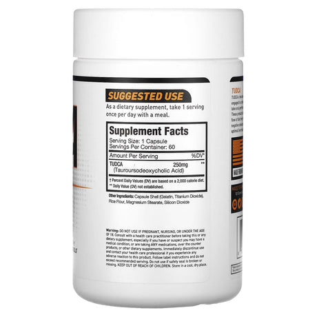 MuscleSport, TUDCA, Revolution, 60 Capsules - Supply Center USA