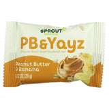 Sprout Organics, PB & Yayz, Organic Snack Sized Sandwich Bar, Peanut Butter & Banana, 5 Bars, 1.02 oz (29 g) Each - Supply Center USA