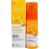 Avalon Organics, Intense Defense, With Vitamin C, Facial Serum, 1 fl oz (30 ml) - Supply Center USA