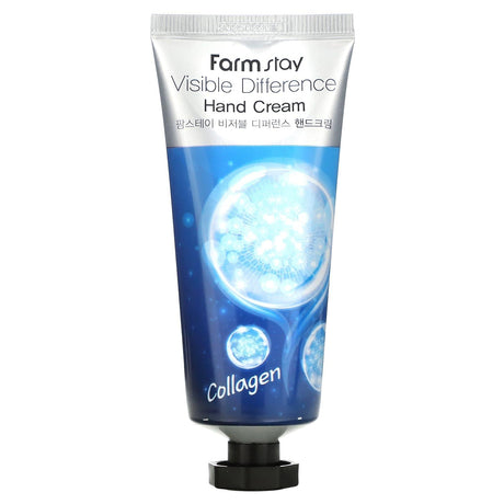 Farmstay, Visible Difference Hand Cream, Collagen, 3.52 oz (100 g) - Supply Center USA