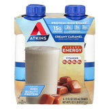 Atkins, Protein-Rich Shake, Creamy Caramel, 4 Shakes, 11 fl oz (325 ml) Each - Supply Center USA