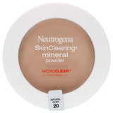 Neutrogena, SkinClearing Mineral Powder, Natural Ivory 20, 0.38 oz (11 g) - Supply Center USA