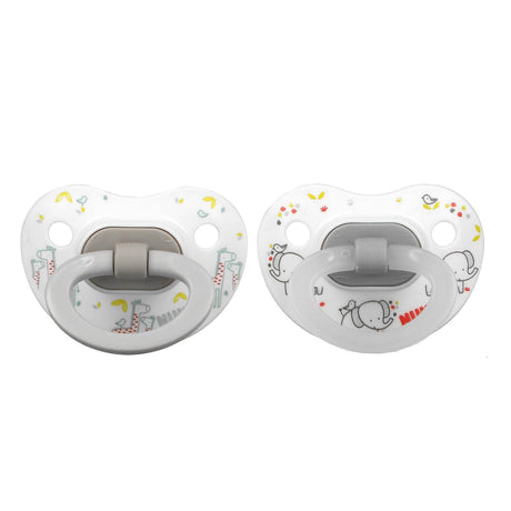 NUK, Orthodontic Pacifier Value Pack, Animals, 0-6 Months, 5 Pack - Supply Center USA