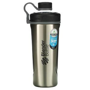 Blender Bottle, Radian, Insulated Stainless Steel, Natural, 26 oz - HealthCentralUSA