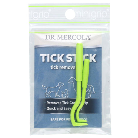 Dr. Mercola, Tick Stick, Tick Removal Tool, 2 Sticks - Supply Center USA