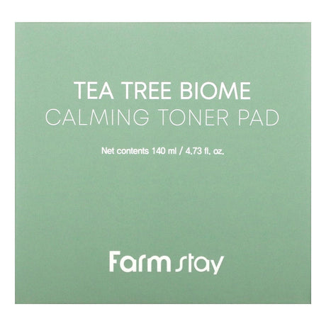 Farmstay, Tea Tree Biome, Calming Toner Pad, 4.73 fl. oz. (140 ml) - Supply Center USA