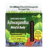 Irwin Naturals, Ashwagandha Mind & Body, Berry-Citrus, 10 Liquid-Tubes, 3.38 fl oz (100 ml) - Supply Center USA