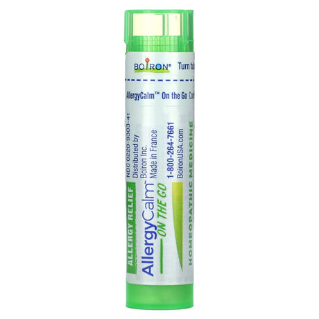 Boiron, AllergyCalm On The Go, 2 Portables Tubes, Approx. 80 Pellets Each - Supply Center USA