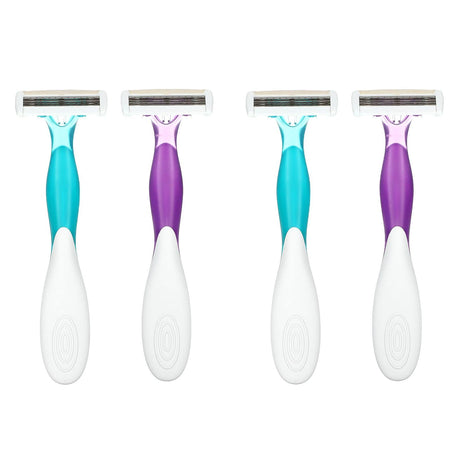 BIC, Soleil Escape, Women's Disposable Razors, Lavender & Eucalyptus, 4 Razors - Supply Center USA