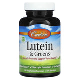 Carlson, Lutein & Greens , 30 Vegetarian Capsules - Supply Center USA