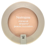 Neutrogena, Mineral Sheers, Powder Foundation, Nude 40, 0.34 oz (9.6 g) - Supply Center USA