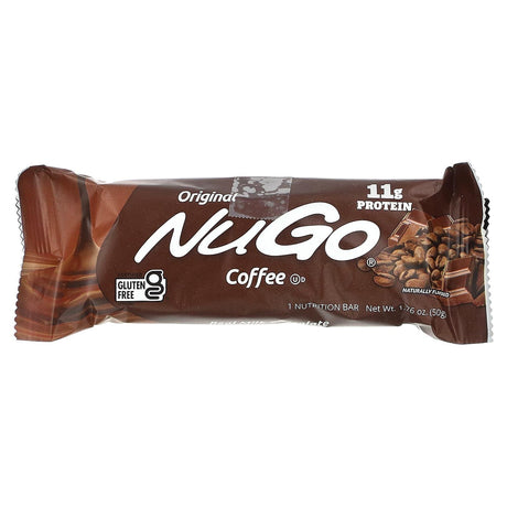 NuGo Nutrition, Coffee Nutrition Bar, 15 Bars 1.76 oz (50 g) Each - Supply Center USA