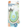 RaZbaby, RaZzies Pacifier Holder, 0m+, Green/Beige, 2 Holders - Supply Center USA