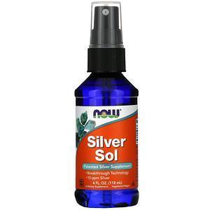 Now Foods, Silver Sol, 4 fl oz (118 ml) - Supply Center USA