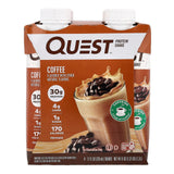 Quest Nutrition, Protein Shake, Coffee, 4 Shakes, 11 fl oz (325 ml) Each - Supply Center USA