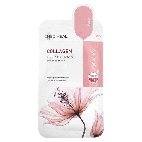 Mediheal, Collagen Essential Beauty Mask, 4 Sheets, 0.81 fl oz (24 ml) - Supply Center USA