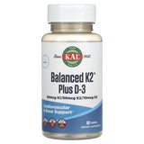 KAL, Balanced K2 Plus D3, 60 Tablets - Supply Center USA