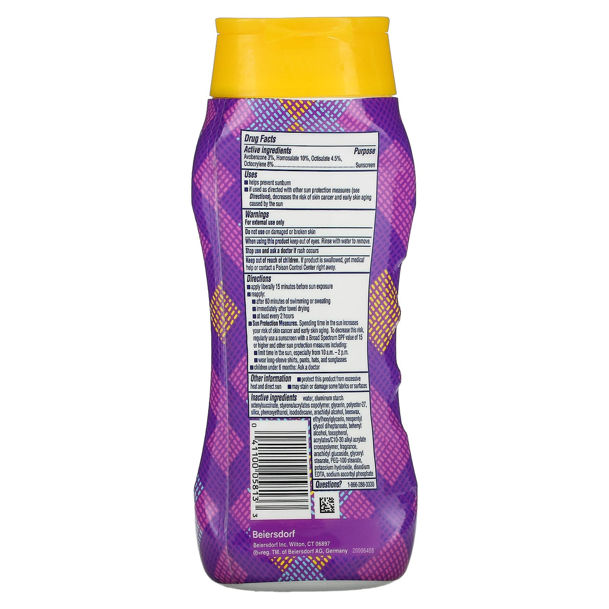 Coppertone, UltraGuard, Sunscreen Lotion, SPF 50, 8 fl oz (237 ml)