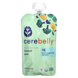 Cerebelly, Organic Baby Puree, Broccoli Pear, 6 Pouches, 4 oz (113 g) Each - Supply Center USA