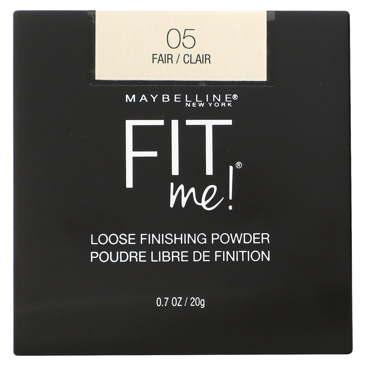 Maybelline, Fit Me, Loose Finishing Powder, 05 Fair, 0.7 oz (20 g) - Supply Center USA