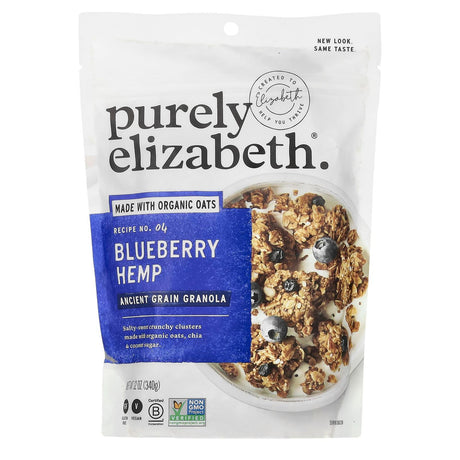 Purely Elizabeth, Ancient Grain Granola, Blueberry Hemp, 12 oz (340 g) - Supply Center USA