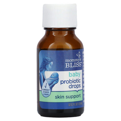 Mommy's Bliss, Baby Probiotic Drops, Age Newborn +, Flavorless, 0.51 fl oz (15 ml) - Supply Center USA