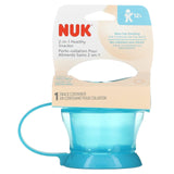 NUK, 2-in-1 Healthy Snacker, 12+ Months, Blue, 1 Snack Container - Supply Center USA