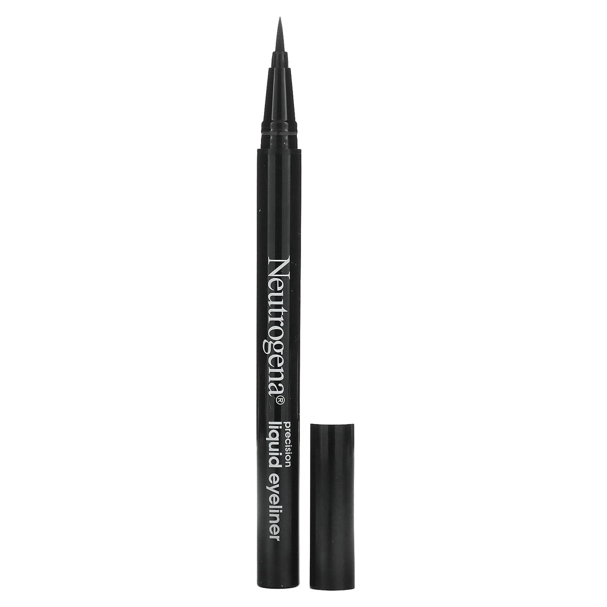 Neutrogena, Precision Liquid Eyeliner, Jet Black 10, 0.013 fl oz (0.38 ml) - Supply Center USA