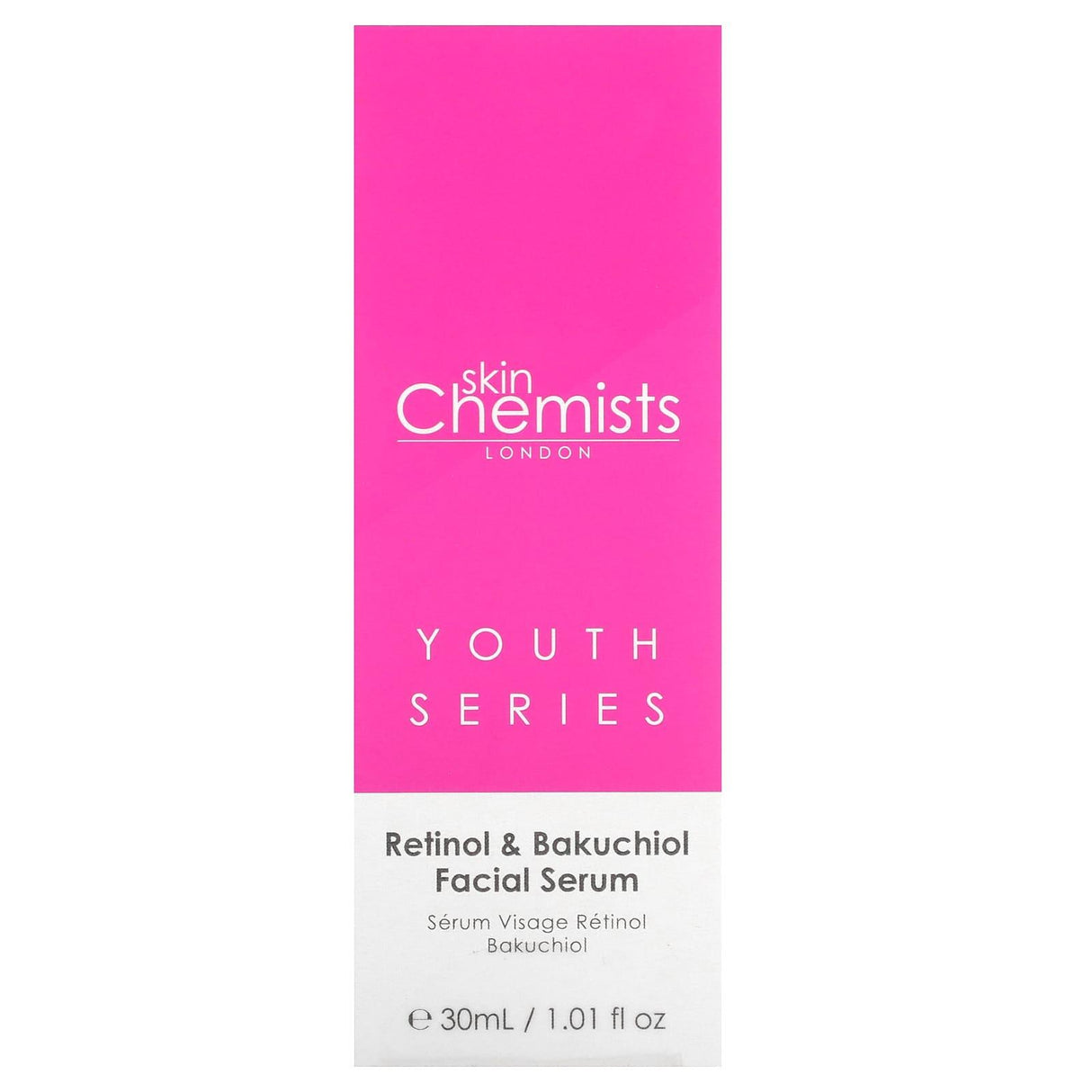 Skin Chemists, Youth Series, Retinol & Backuchiol Facial Serum, 1.01 fl oz (30 ml) - Supply Center USA